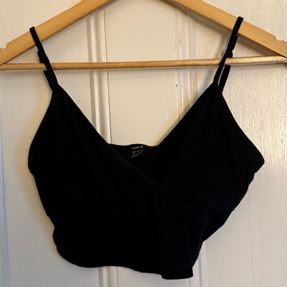 SHEIN - Wrap Detailed Cami Top